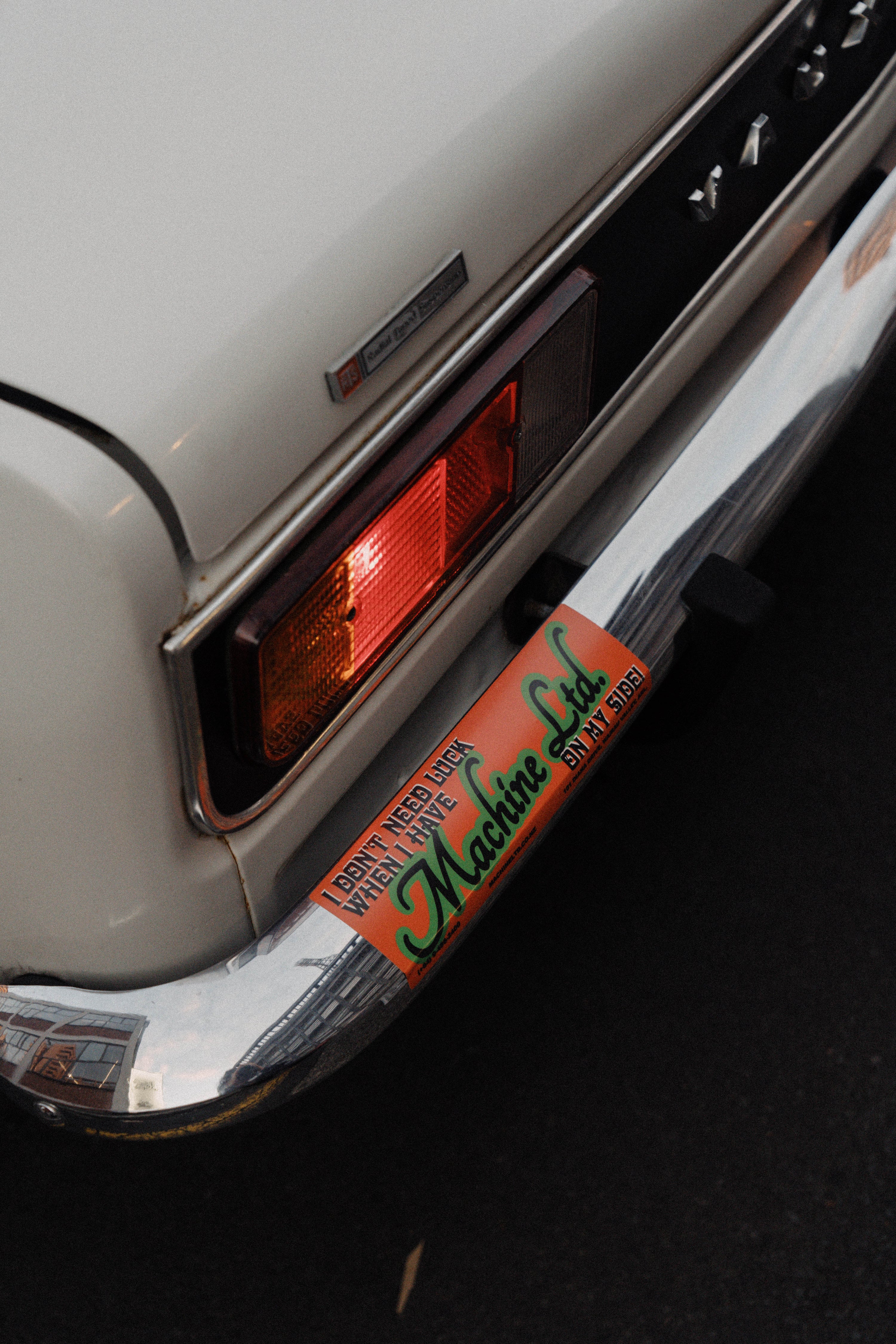 Bumper Stickers I Don't Need Luck Sticker by Machine Ltd
