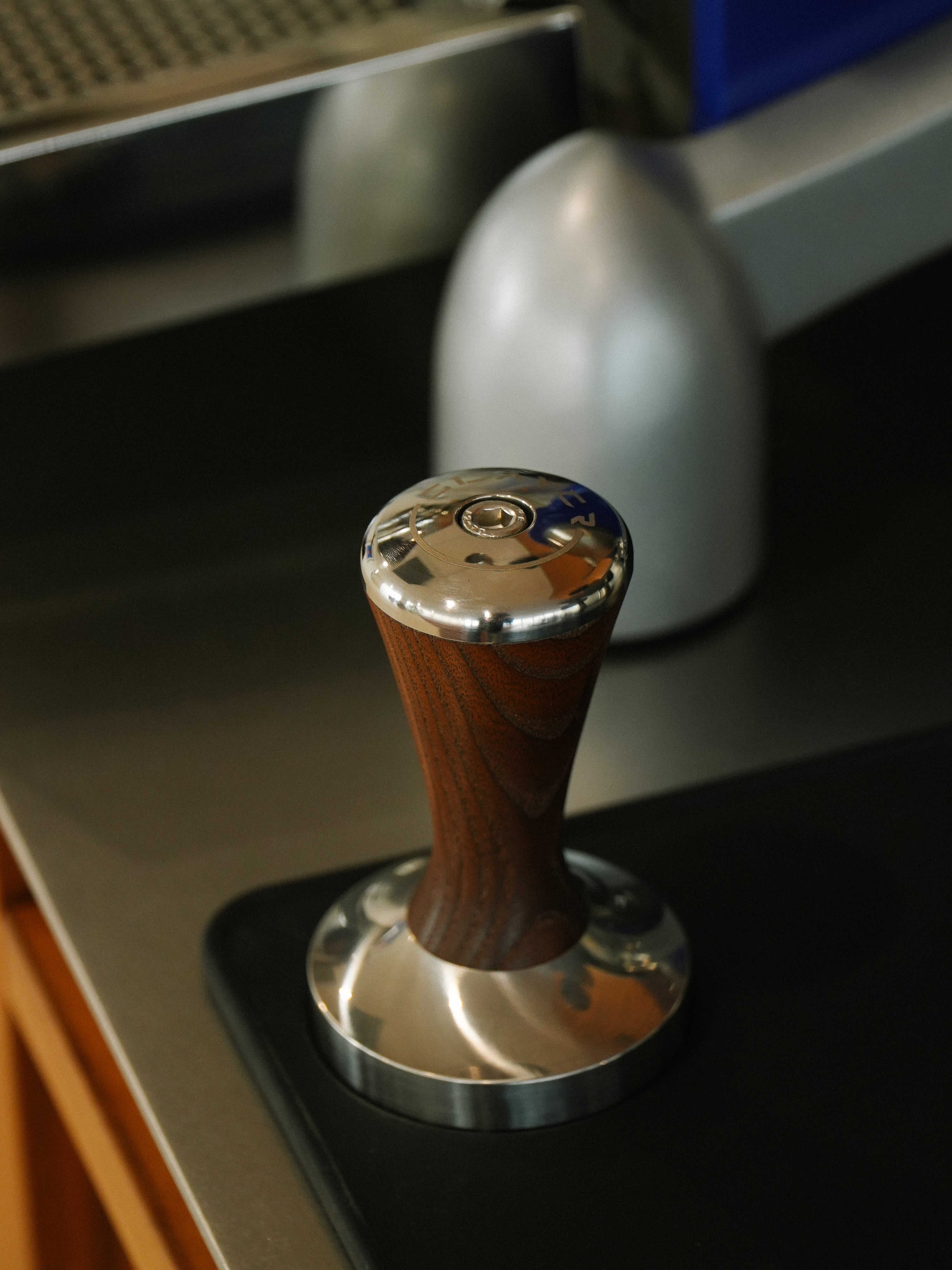 Tamper 58.4mm — European Ash Accessories by Slayer