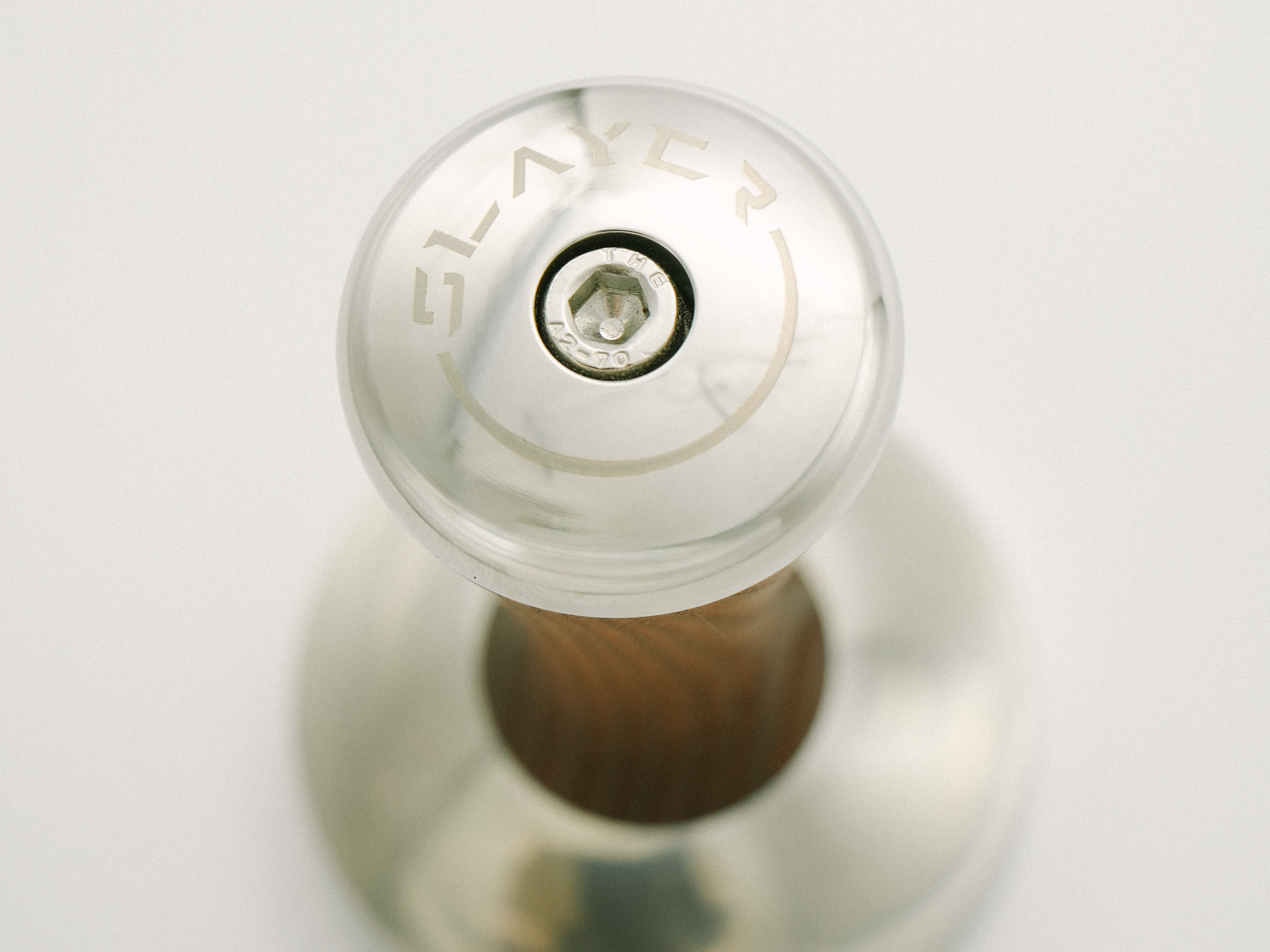 Tamper 58.4mm — European Ash Accessories by Slayer