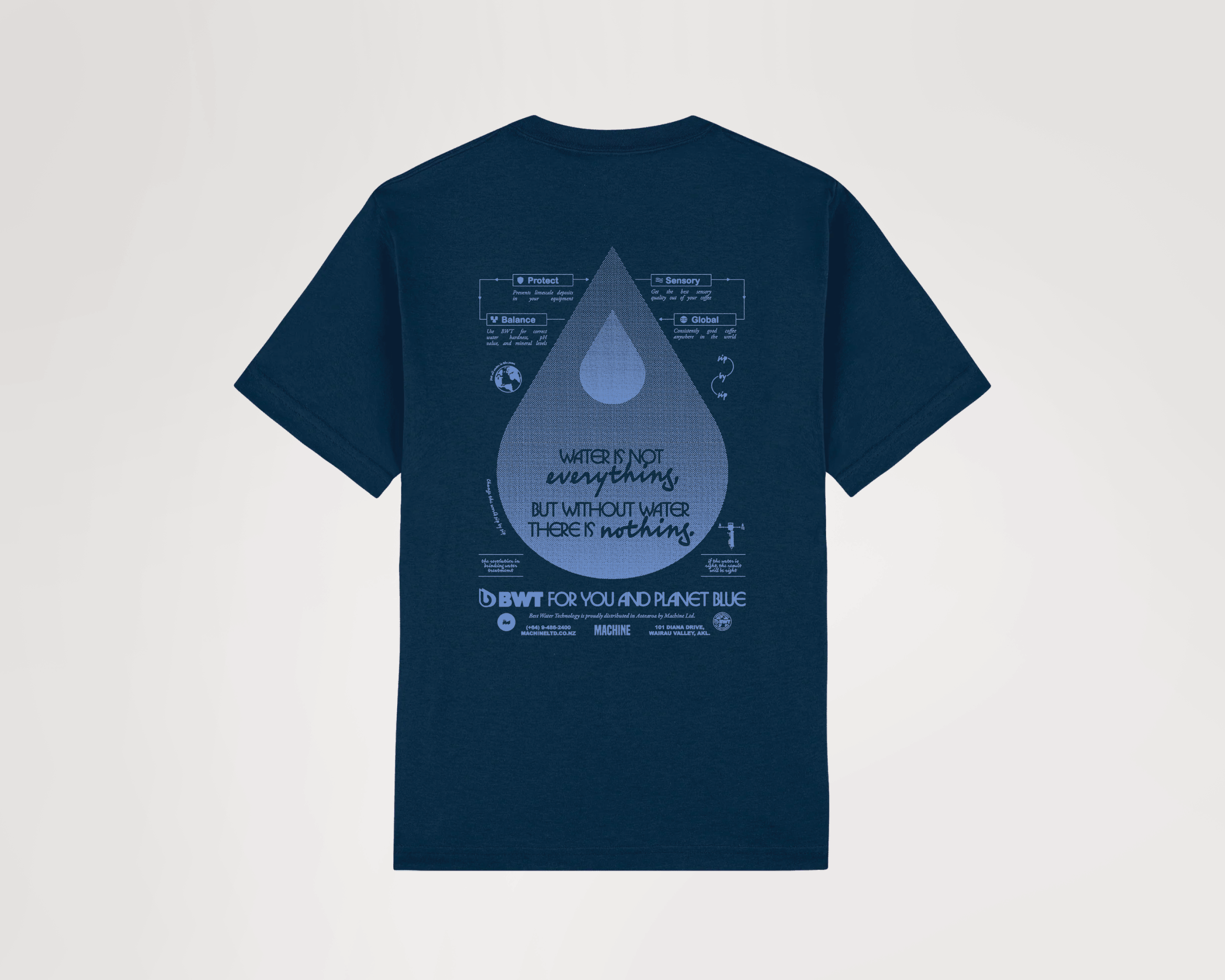 'Water is Everything' Tee T-Shirt by Machine Ltd