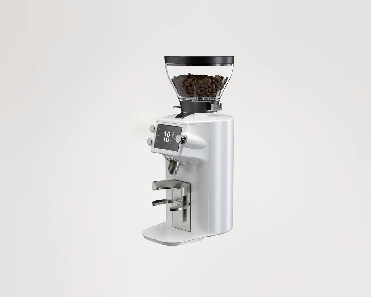 Mahlkönig E64 WS Grind-by-Weight Home Espresso Grinder White Coffee Grinder by Mahlkönig